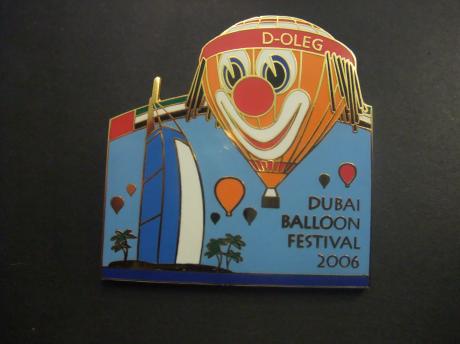 Dubai balloon festival 2006 Russische clown Oleg Popov